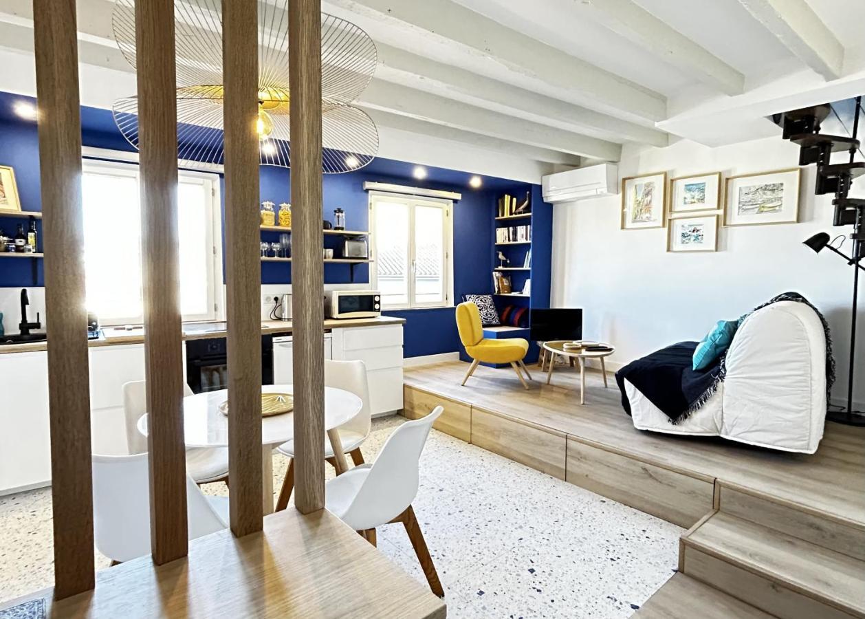 Aparthotel Riviera - Duplex Menica View- Vieille Ville - 2 Pieces Grand Confort Nice Luaran gambar
