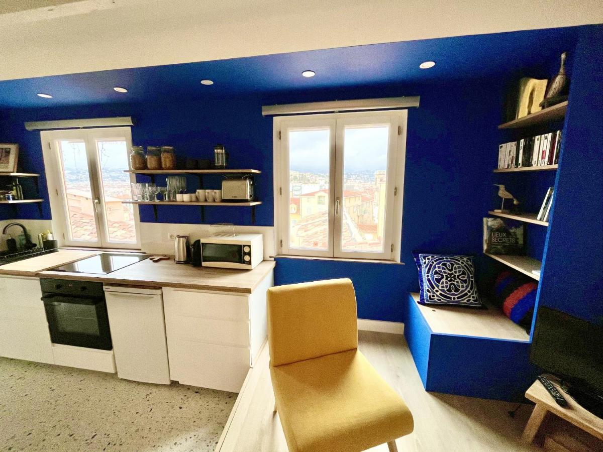 Aparthotel Riviera - Duplex Menica View- Vieille Ville - 2 Pieces Grand Confort Nice Luaran gambar
