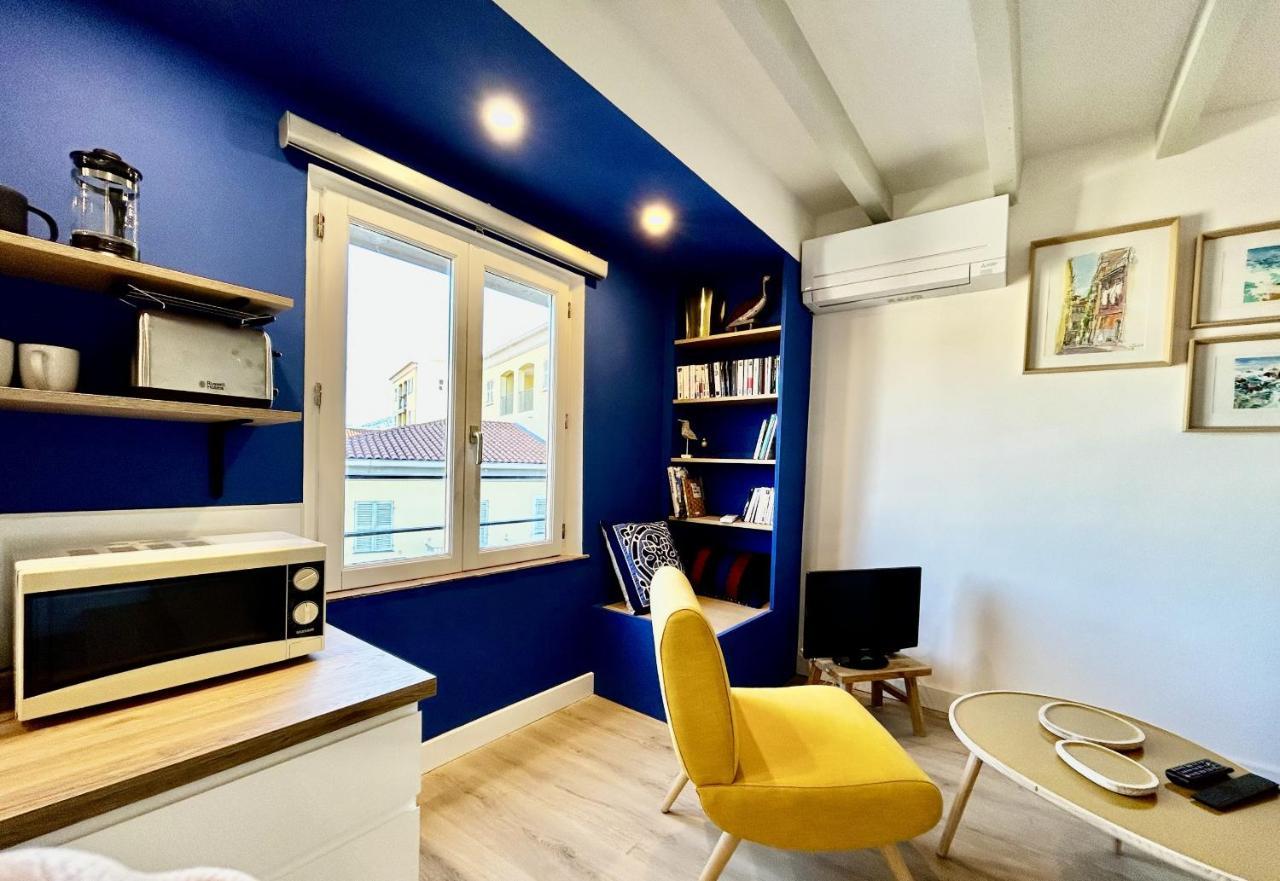 Aparthotel Riviera - Duplex Menica View- Vieille Ville - 2 Pieces Grand Confort Nice Luaran gambar