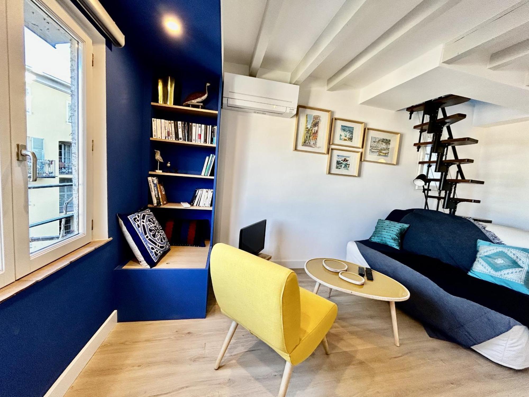 Aparthotel Riviera - Duplex Menica View- Vieille Ville - 2 Pieces Grand Confort Nice Luaran gambar