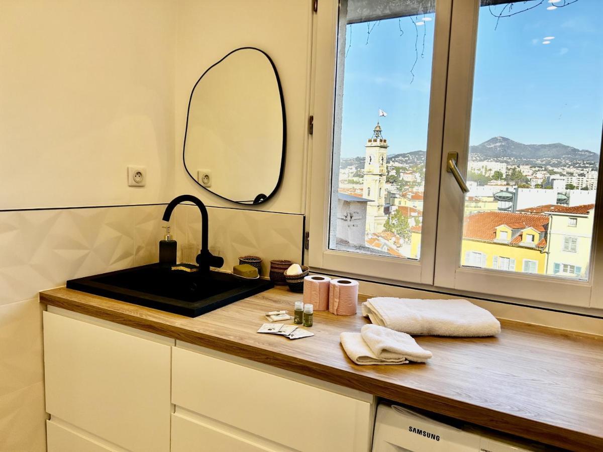 Aparthotel Riviera - Duplex Menica View- Vieille Ville - 2 Pieces Grand Confort Nice Luaran gambar